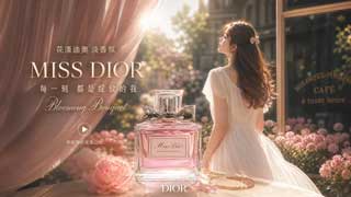 高端香水TVC广告模板