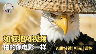 如何让AI视频拥有电影质感🔥3步学会